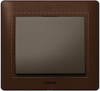 Legrand, Galea Life, Цвет: Club (Leather Club)